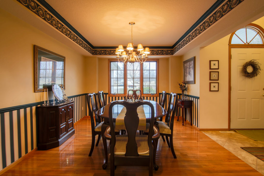dining room of nice home